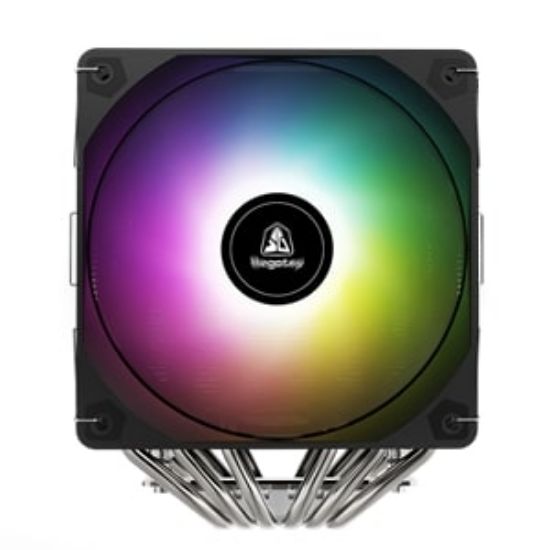 SEGOTEP FZ6 Pro Siyah 2x120mm ARGB Hava Soğutucu resmi