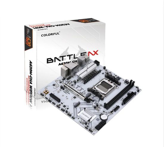 COLORFUL BATTLE-AX A620M-GHA WIFI V14 DDR5 7600Mhz resmi