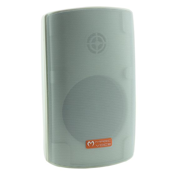 MAGICVOICE MV-38 11 CM 50 WATT 2Lİ TAKIM BEYAZ TRAFOLU SÜTUN HOPARLÖR resmi
