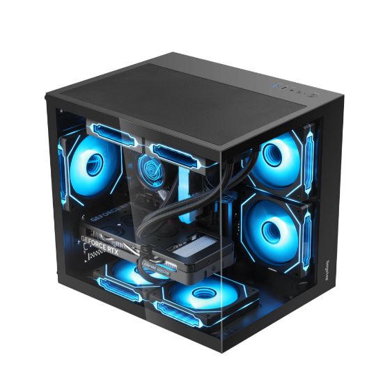 SEGOTEP Brave W1 Siyah 750W 80+ Bronze PCIE 5.0 Midi Tower Kasa resmi