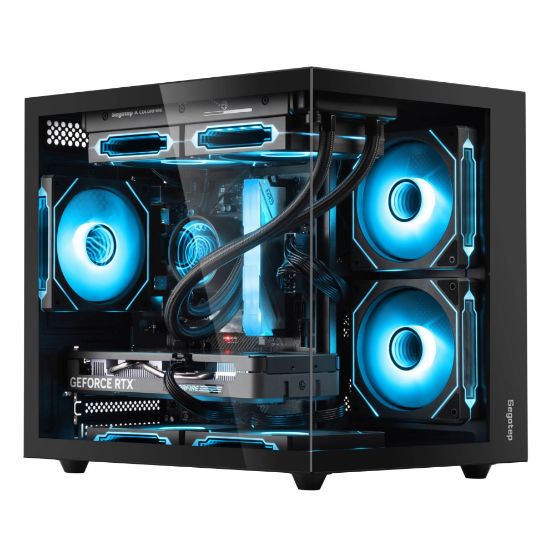 SEGOTEP Brave W1 Siyah 750W 80+ Bronze PCIE 5.0 Midi Tower Kasa resmi