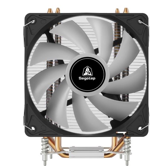 SEGOTEP Frozen Tower E4 120mm Siyah Hava Soğutucu resmi