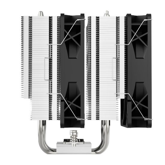 SEGOTEP FZ6 Pro Siyah 2x120mm ARGB Hava Soğutucu resmi