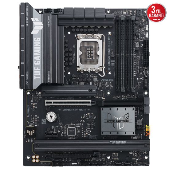 ASUS TUF B860-PLUS WIFI SOKET 1851 ANAKART resmi
