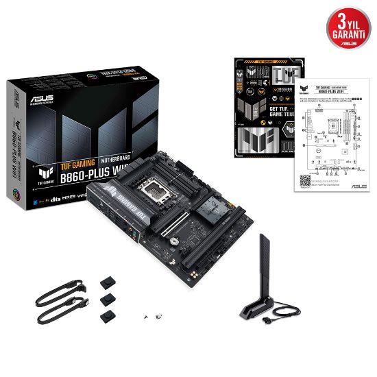 ASUS TUF B860-PLUS WIFI SOKET 1851 ANAKART resmi