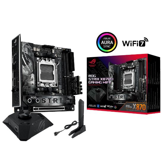ASUS ROG STRIX X870-I GAMING WIFI AMD AM5 DDR5 MTX resmi
