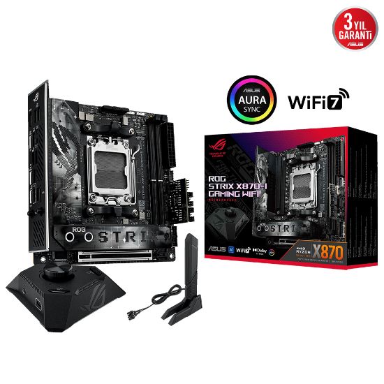 ASUS ROG STRIX X870-I GAMING WIFI AMD AM5 DDR5 MTX resmi