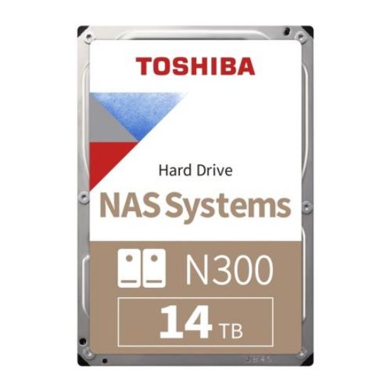 14TB TOSHIBA N300 7200RPM SATA 512MB HDWG51EUZSVA resmi