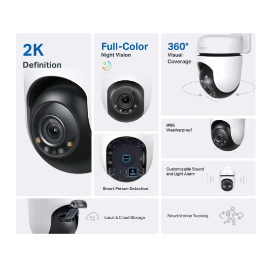 TP-LINK TAPO-C510W 3MP IP PAN-TILT KAMERA resmi