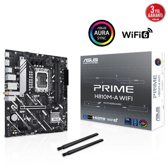 ASUS PRIME H810M-A WIFI SOKET 1851 ANAKART resmi