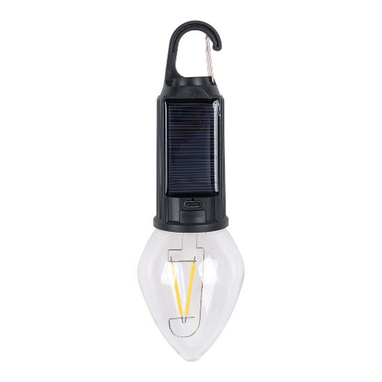 POWERMASTER PM-26262 SOLAR LEDLİ 3 IŞIK MODLU AMBER KAMP ÇADIR AMPULÜ resmi