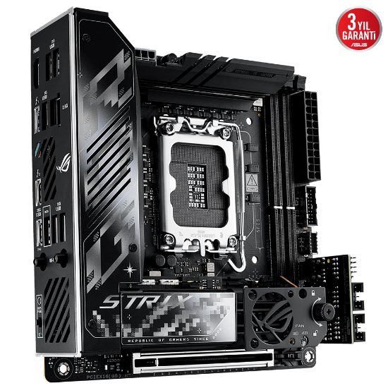 ASUS ROG STRIX Z890-I GAMING WIFI DDR5 2XM2 USB3.2 RGB LAN MINI ITX resmi