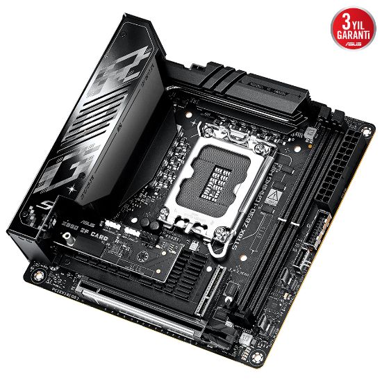 ASUS ROG STRIX Z890-I GAMING WIFI DDR5 2XM2 USB3.2 RGB LAN MINI ITX resmi