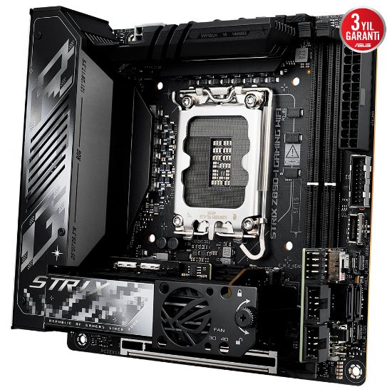ASUS ROG STRIX Z890-I GAMING WIFI DDR5 2XM2 USB3.2 RGB LAN MINI ITX resmi