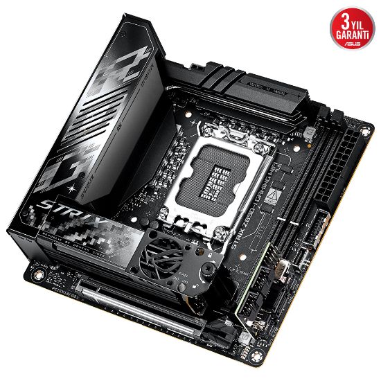 ASUS ROG STRIX Z890-I GAMING WIFI DDR5 2XM2 USB3.2 RGB LAN MINI ITX resmi