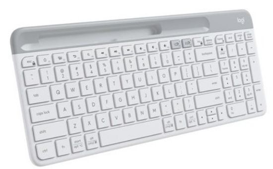 LOGITECH K580 ULTRA İNCE MULTİ-DEVİCE BLUETOOTH KLAVYE - BEYAZ 920-010625 resmi