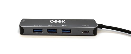 Beek 4 Port USB Tip C Hub + PD BA-USB-HB3C-4A1C resmi