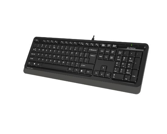 A4 TECH FK10 FN-MULTİMEDYA Q KLAVYE USB GRİ resmi