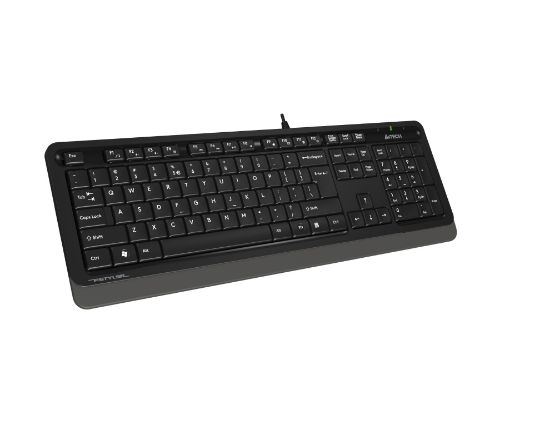A4 TECH FK10 FN-MULTİMEDYA Q KLAVYE USB GRİ resmi