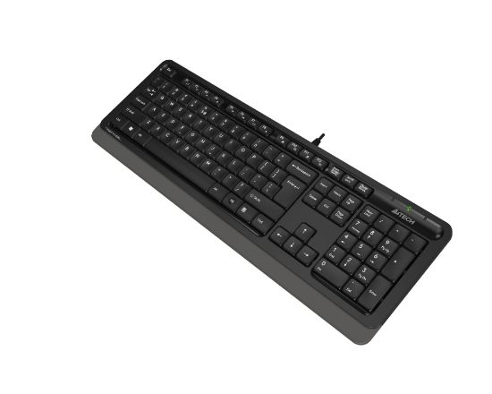 A4 TECH FK10 FN-MULTİMEDYA Q KLAVYE USB GRİ resmi