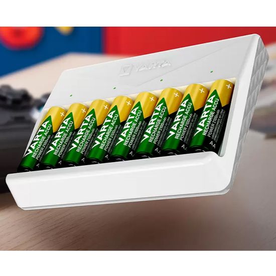 VARTA 57659 USB MULTİ CHARGER 8Lİ PİL ŞARJ CİHAZI (AA-AAA-NIMH) resmi