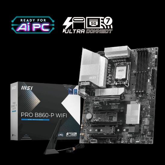 MSI PRO B860-P WIFI INTEL DDR5 ANAKART resmi