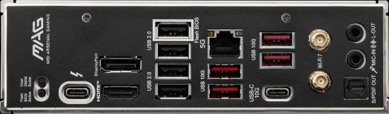 MSI MAG B860 TOMAHAWK WIFI SOKET 1851 DDR5 9200MHZ(OC) 3xM.2 2x TB4 HDMI DISPLAY 5G LAN WIFI 7 ATX resmi