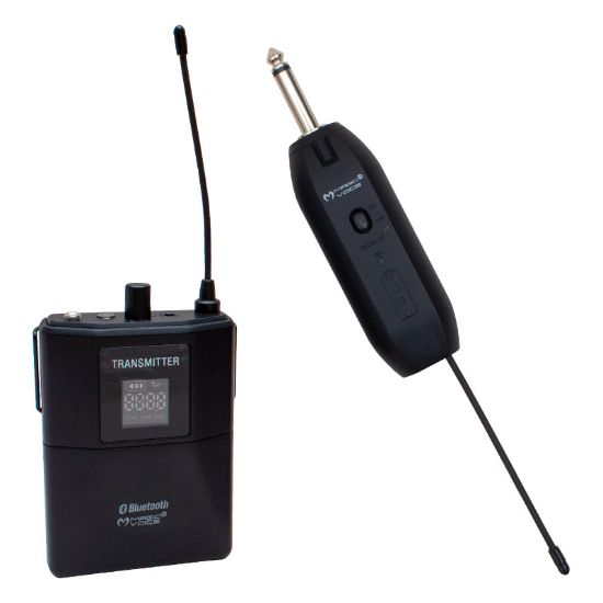 MAGICVOICE MV-19601 UHF KABLOSUZ BLUETOOTH YAKA MİKROFONU resmi