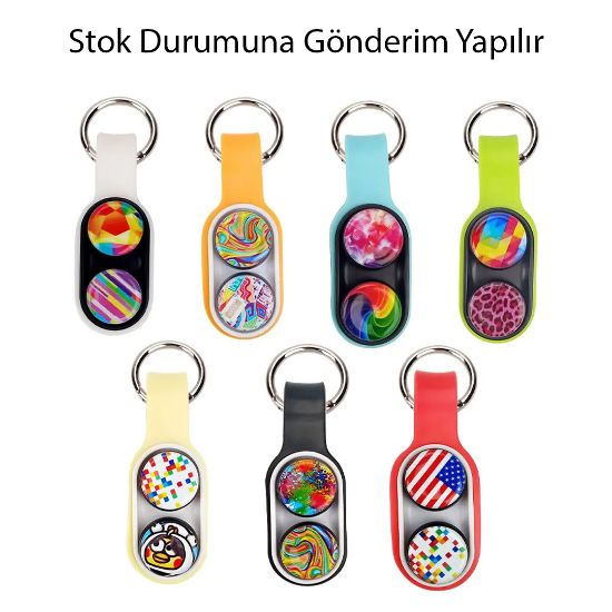 SUNUP SN-24271 POPPUCK TRİCK MAGNET FİDGET PARMAK STRES SPİNNER resmi