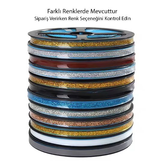 SUNUP SN-25991 BANYO MUTFAK 3 METRE SU GEÇİRMEZ PARLAK GRİ BANT resmi