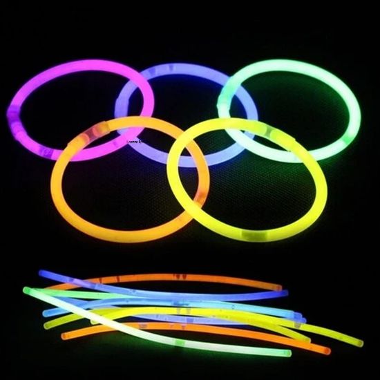 SUNUP SN-26011 FOSFORLU NEON LED BİLEKLİK - ÇUBUK 100LÜ resmi