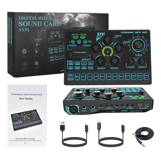 MAGICVOICE SX91 PROFESYONEL DİJİTAL MİXER resmi
