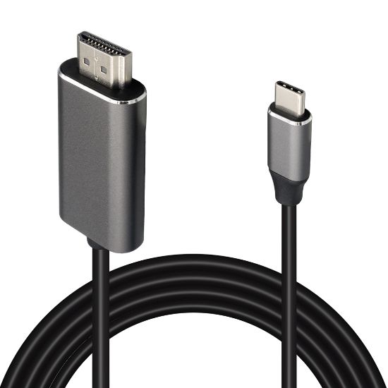 POWERMASTER PM-6921 TYPE-C TO HDMI 4K 30HZ 2 METRE ÇEVİRİCİ KABLO resmi