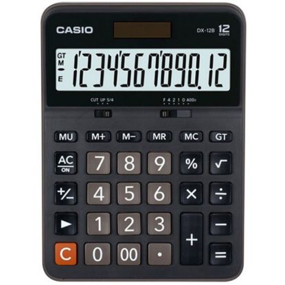 CASIO DX-12B 12 HANE MASAÜSTÜ HESAP MAKİNESİ resmi