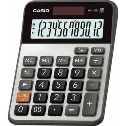 CASIO MX-120B 12 HANE MASAÜSTÜ HESAP MAKİNESİ resmi