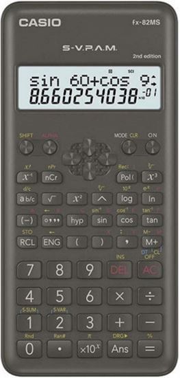 CASIO FX-82MS 2.VERSİYON BİLİMSEL FONKSİYONLU HESAP MAKİNESİ resmi