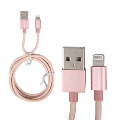 OMARS OMLT040RGLPB 5 VOLT-2.4 AMPER USB LIGHTNING KABLO resmi