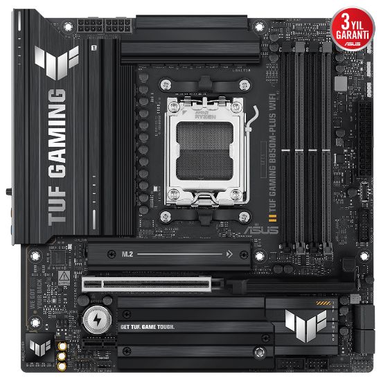 ASUS TUF GAMING B850M-PLUS WIFI AMD  ANAKART resmi