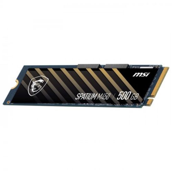 MSI SPATIUM M450 NVME M.2 500GB 3600/2300MB/s SSD  resmi