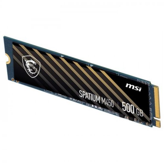 MSI SPATIUM M450 NVME M.2 500GB 3600/2300MB/s SSD  resmi