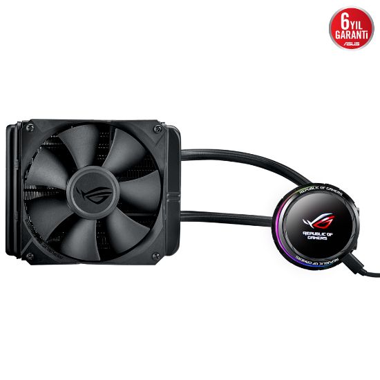 ASUS ROG RYUO 120 120MM AURA SYNC RGB CPU SIVI SOG resmi