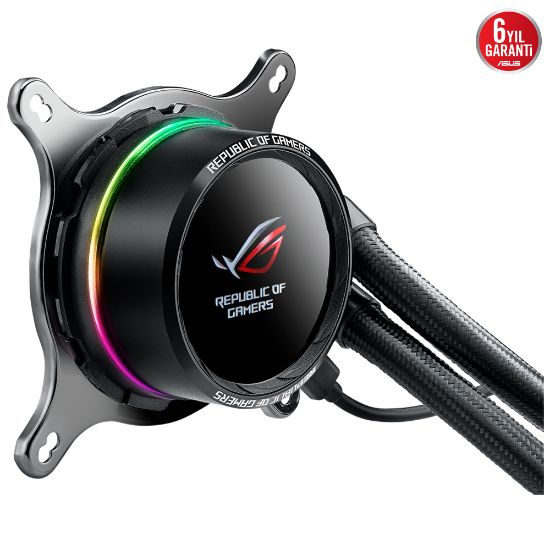 ASUS ROG RYUO 120 120MM AURA SYNC RGB CPU SIVI SOG resmi