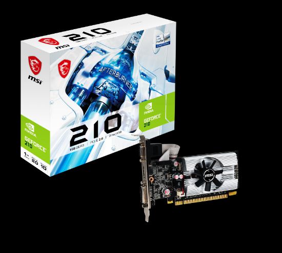 MSI N210-1GD3/LP 64Bit 1GB DDR3 VGA DVI HDMI 64B resmi