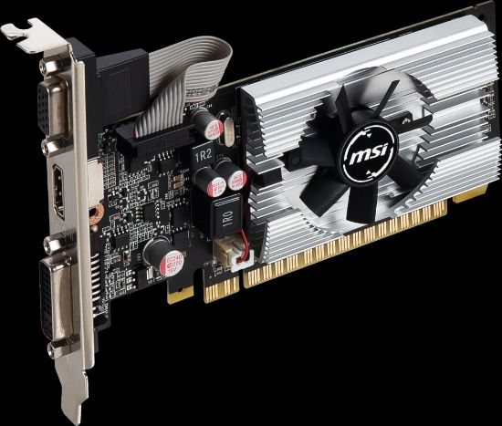 MSI N210-1GD3/LP 64Bit 1GB DDR3 VGA DVI HDMI 64B resmi