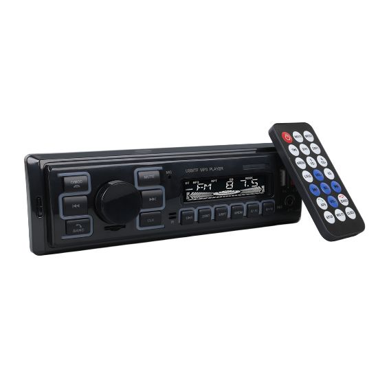 CARSTAR CS-970 ÇİFT USB/SD/FM/AUX/BLUETOOTH KUMANDALI OTO TEYP 4X60 WATT resmi