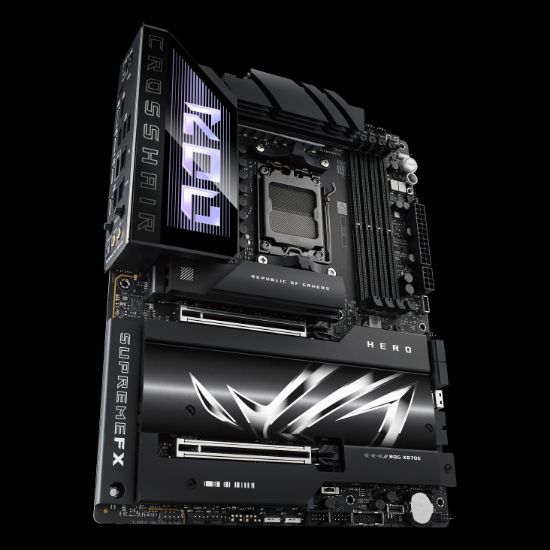 ASUS ROG CROSSHAIR X870E HERO AMD AM5 DDR5 ATX resmi