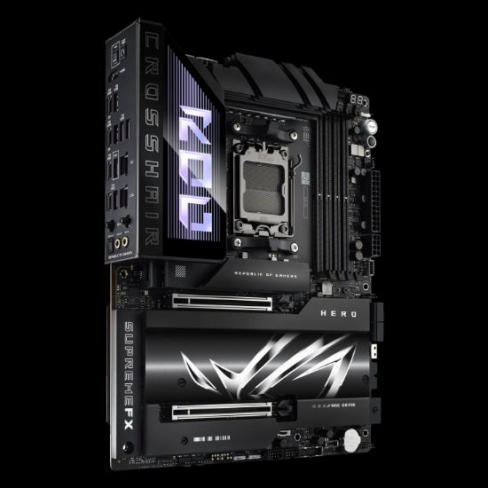 ASUS ROG CROSSHAIR X870E HERO AMD AM5 DDR5 ATX resmi