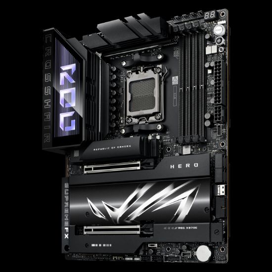 ASUS ROG CROSSHAIR X870E HERO AMD AM5 DDR5 ATX resmi