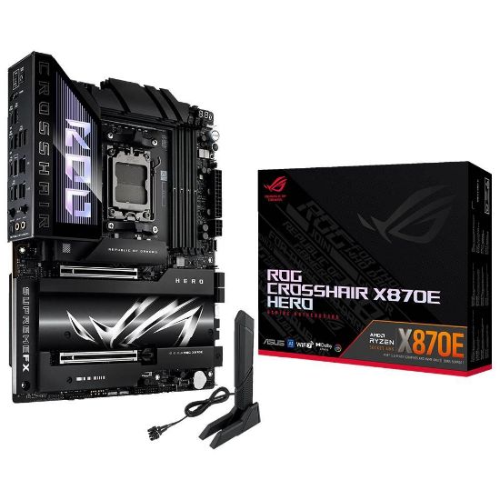 ASUS ROG CROSSHAIR X870E HERO AMD AM5 DDR5 ATX resmi