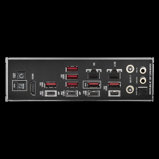 ASUS ROG CROSSHAIR X870E HERO AMD AM5 DDR5 ATX resmi